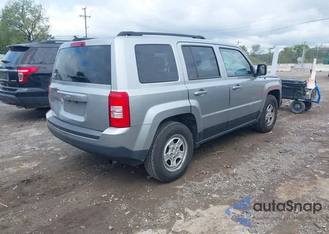 2014 Jeep Patriot Sport из США, поврежденный, VIN 1C4NJPBB0ED927249
